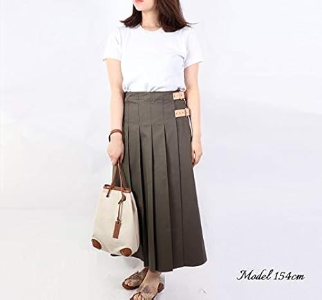 オニールオブダブリン ラップ ロングスカート バックプリーツ コットン チノ L Amazon.co.jp: [オニールオブダブリン] チノ コットン スカート